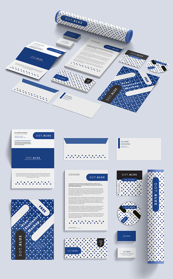 Free Corporate Identiy Mockup PSD Templates Free Corporate Identiy Mockup PSD Templates