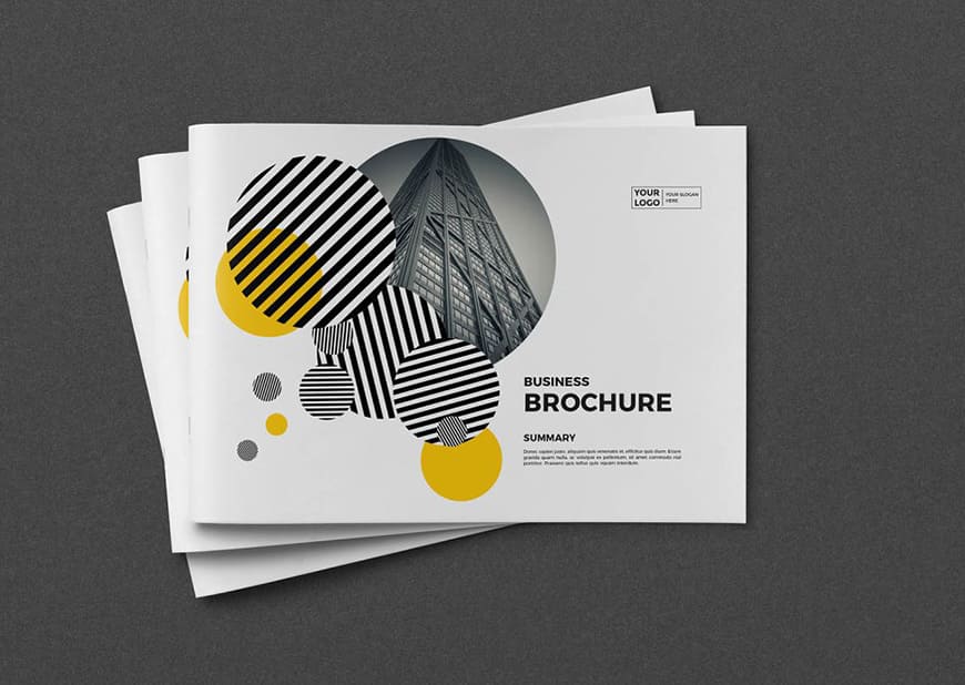 A5 Business Brochure Template
