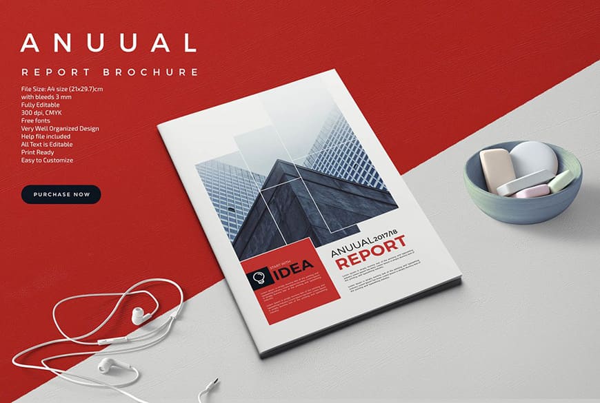 Annual Report Brochure Template 2023