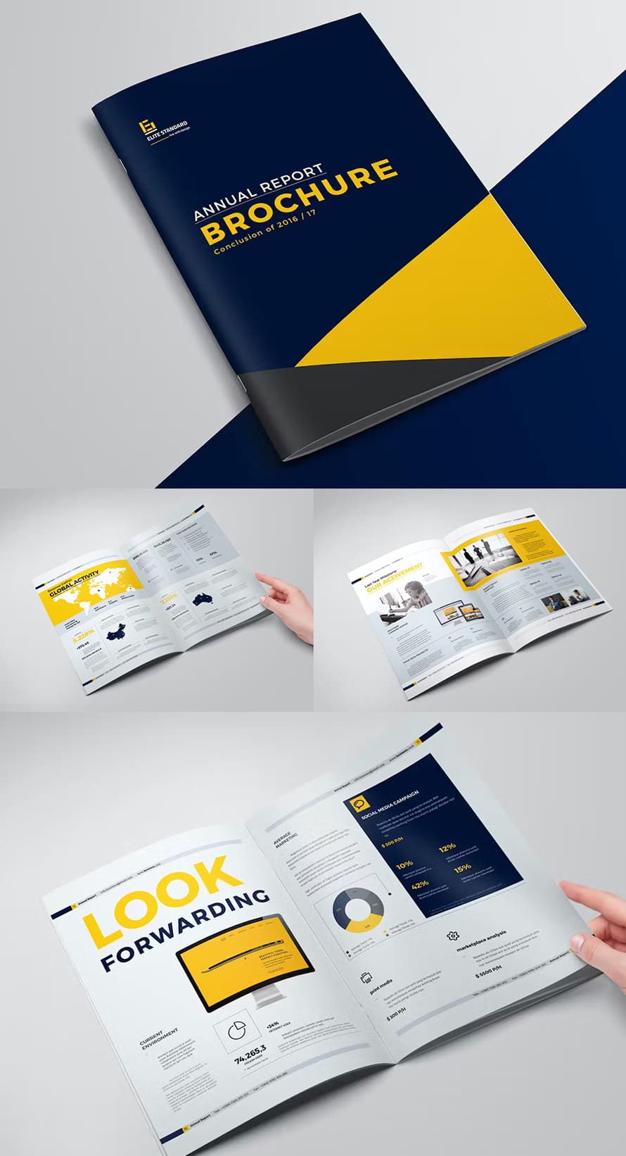 Annual Report Brochure Template