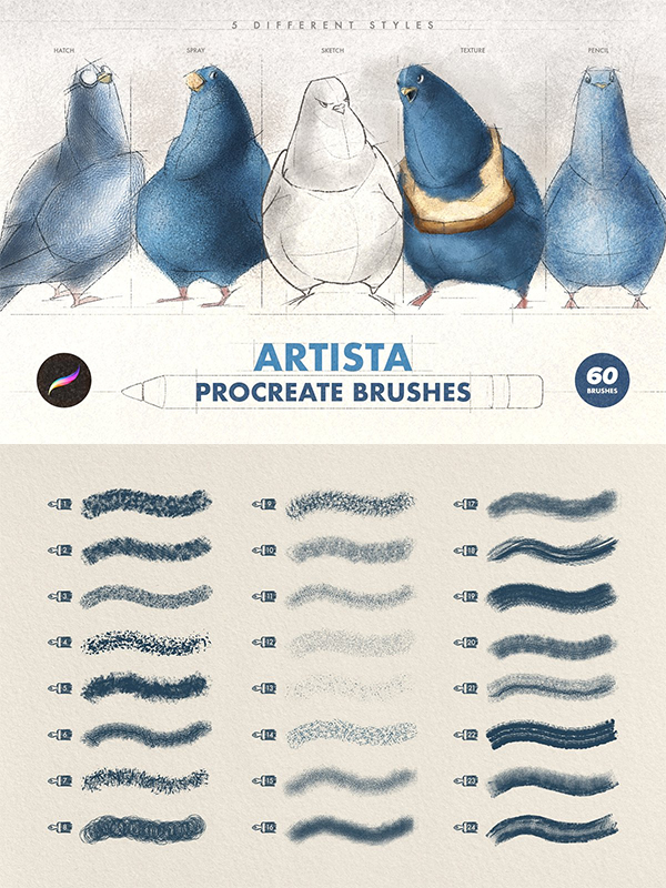 50 Best Procreate Brushes For 2021 - 3