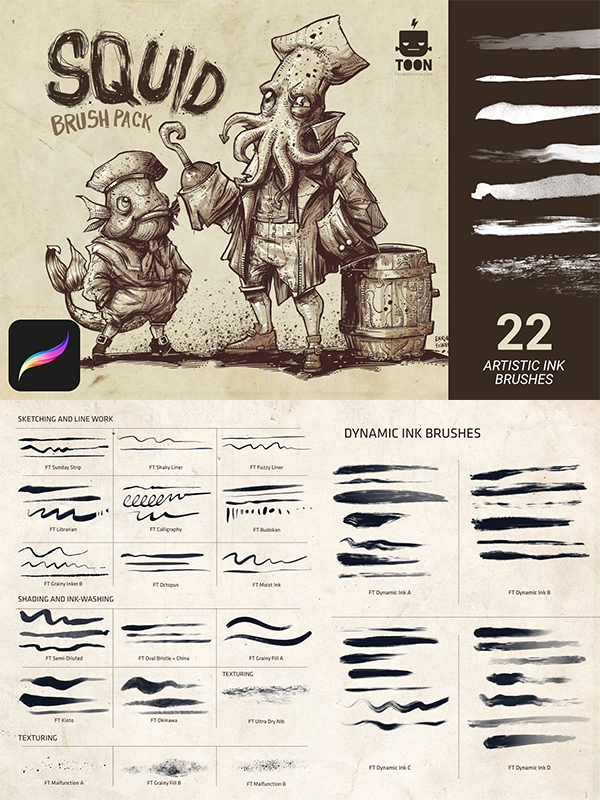 50 Best Procreate Brushes For 2021 - 38