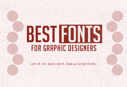 Best Fonts For Graphic Designers