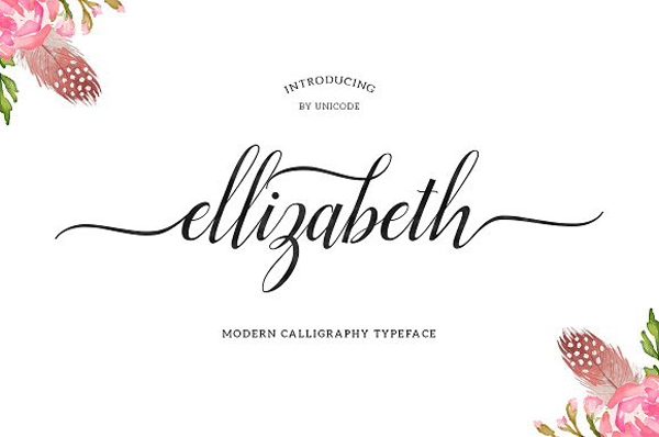 Elizabeth Free Font Elizabeth Free Font