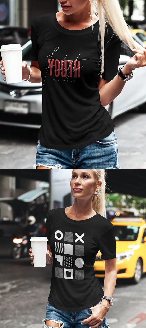 Creative T-Shirt Mockup