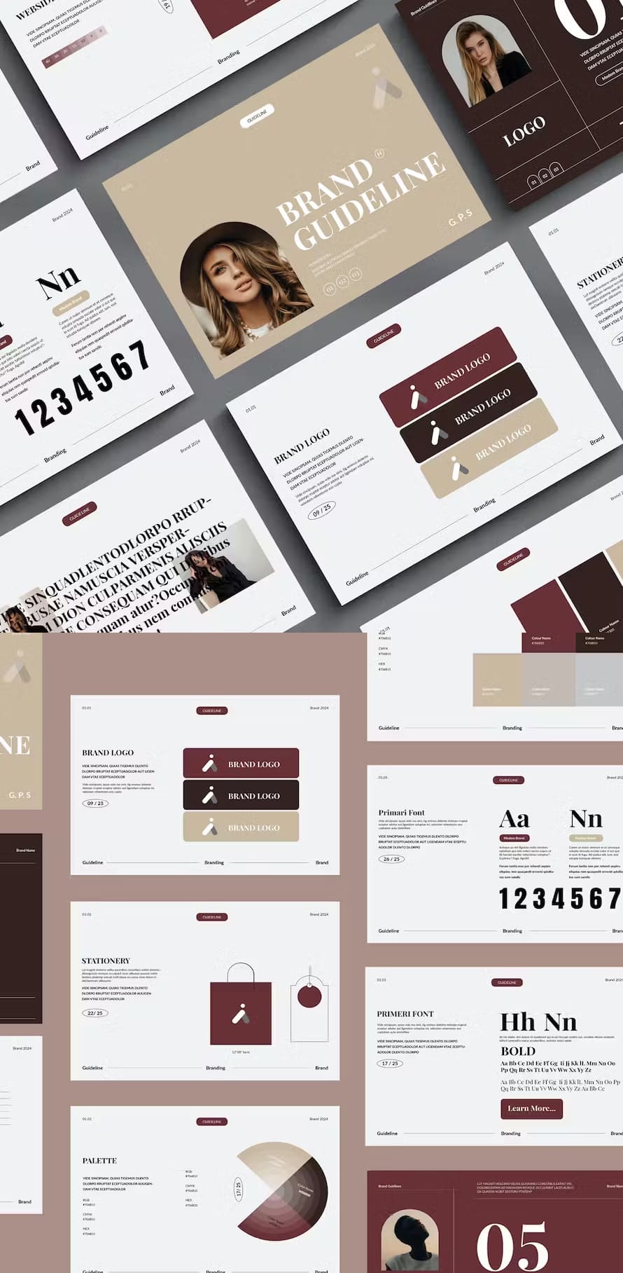 Modern Brand Guideline Template