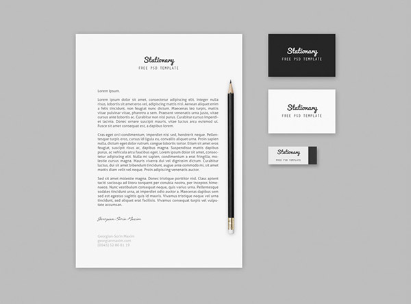 Free Branding / Stationary Mock-up Template Free Branding / Stationary Mock-up Template