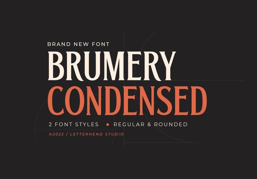 Brumery Free Font