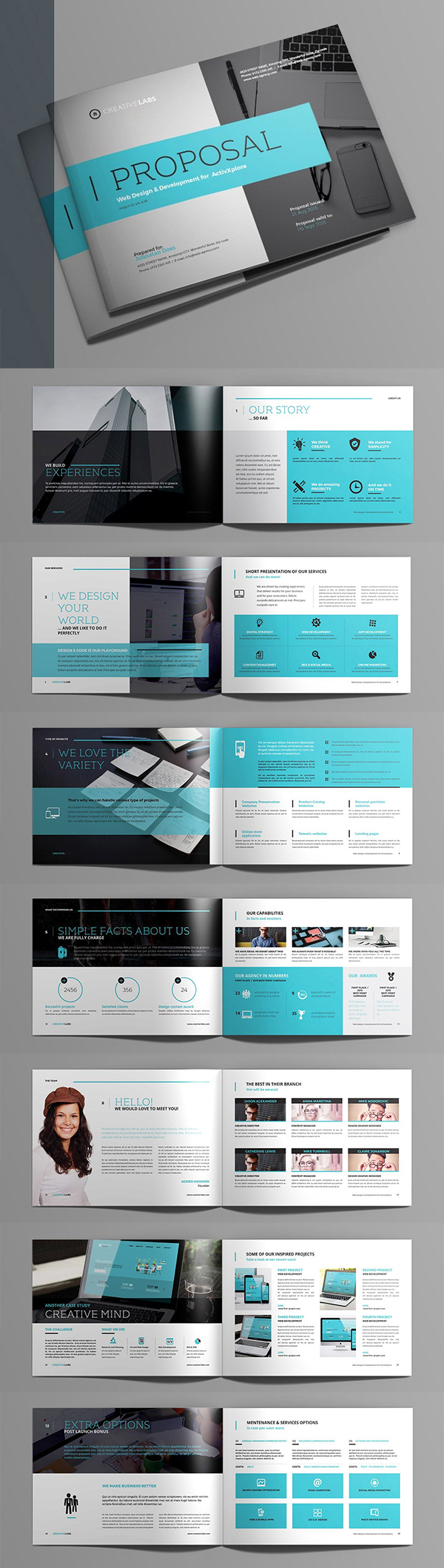 Professional Business Proposal Templates Design - 11