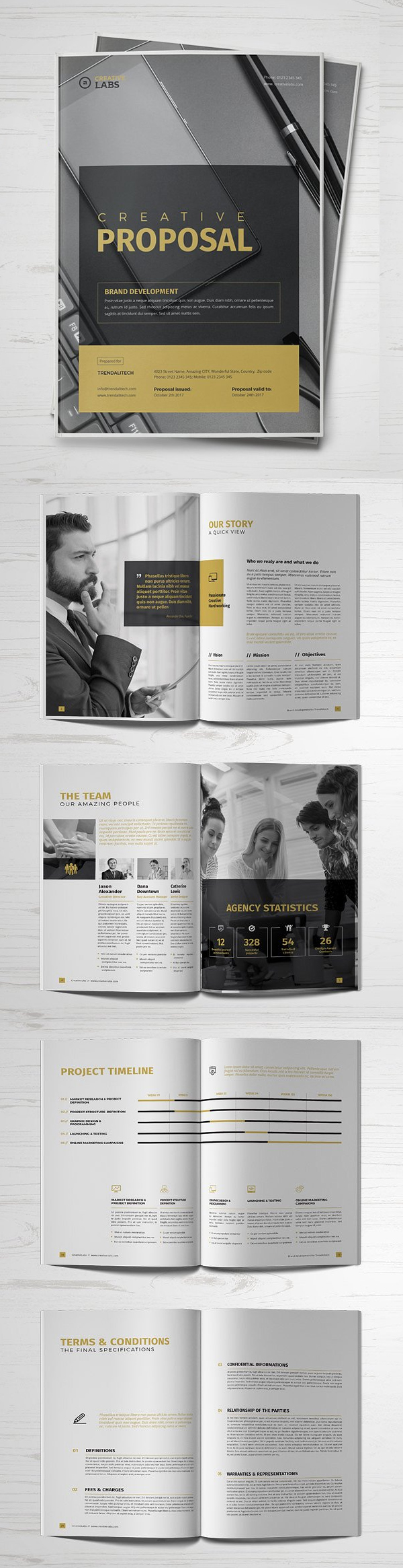 Professional Business Proposal Templates Design - 18
