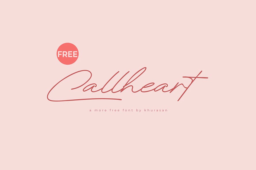 Callheart Free Font