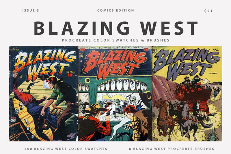 Comic Series Procreate Brushes