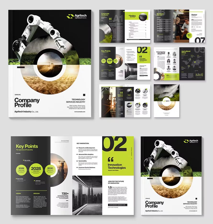 Company Profile Brochure Template