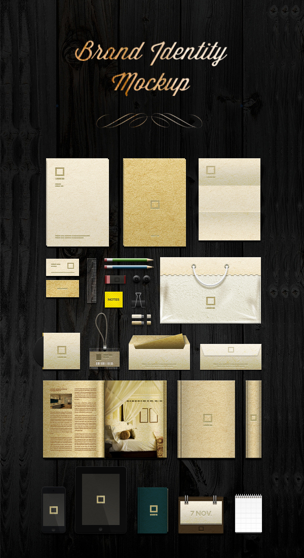 Free Corporate Identity Template MockiUp Free Corporate Identity Template MockiUp