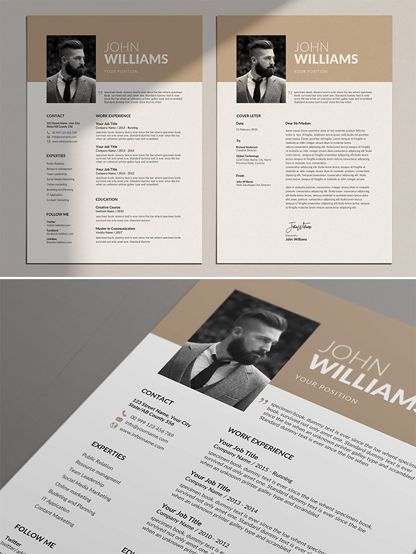 Elegant Resume / CV Template