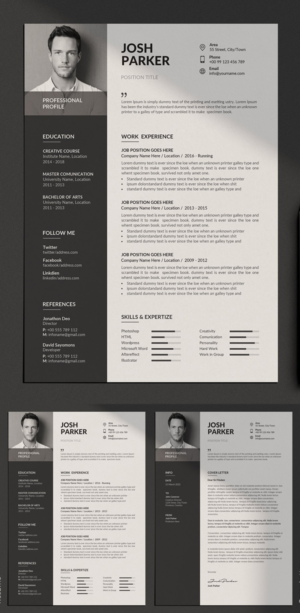 Clean Cv-Resume I Josh