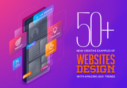 New Creative Websites Design with Amazing UIUX Trends