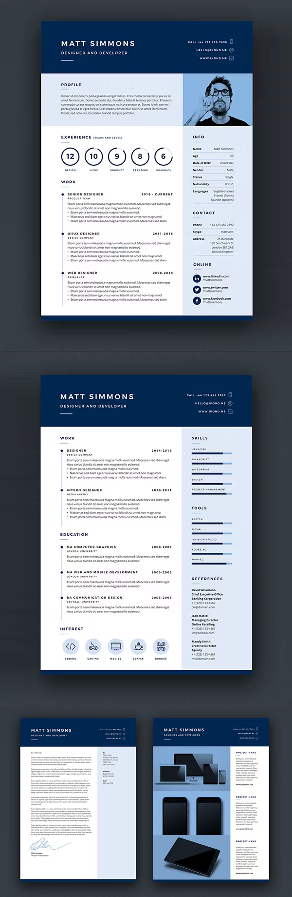 Creative Resume Templates