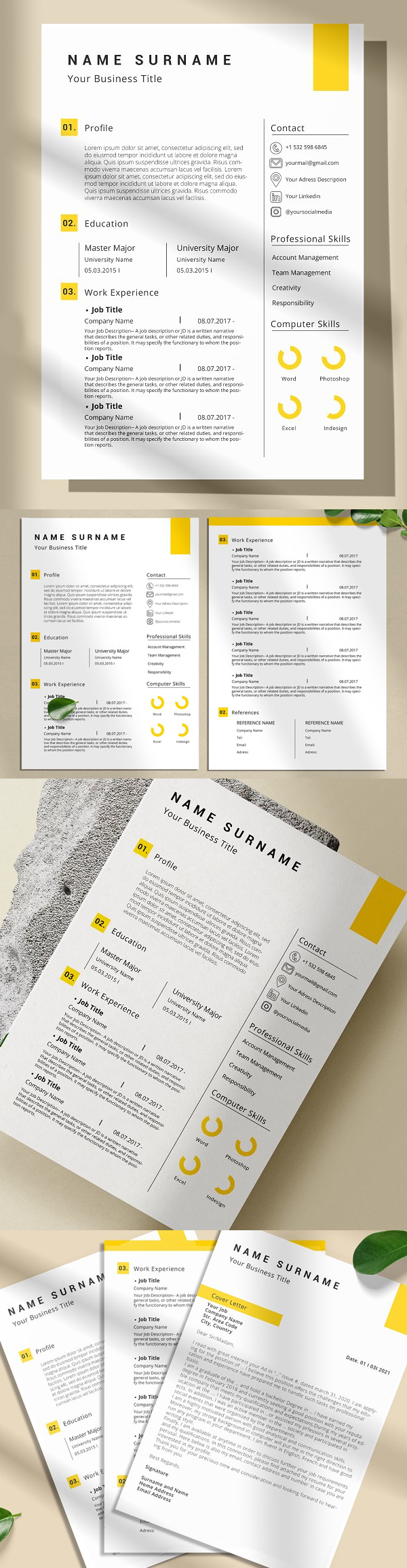 Perfect Minimal Resume Template