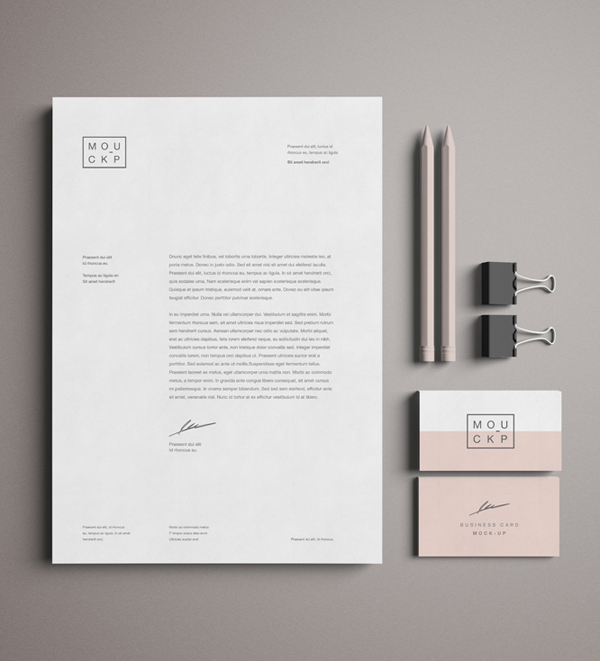 Free Advanced Branding & Stationery Psd Mockup Free Advanced Branding & Stationery Psd Mockup