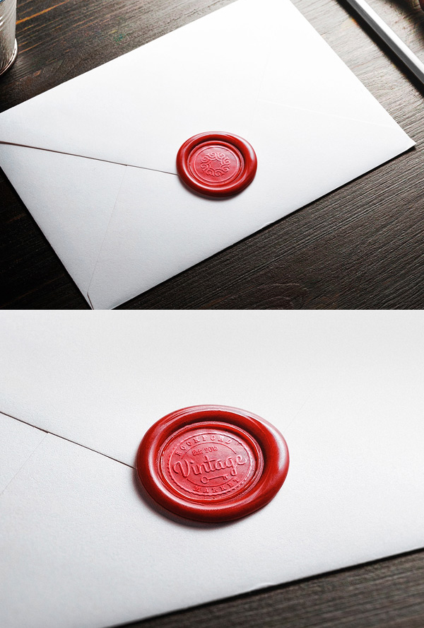 Free Wax Seal Logo Mockups Free Wax Seal Logo Mockups