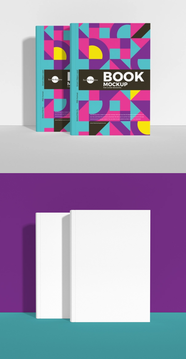 Free Book Mockup For Cover Branding Free Book Mockup For Cover Branding