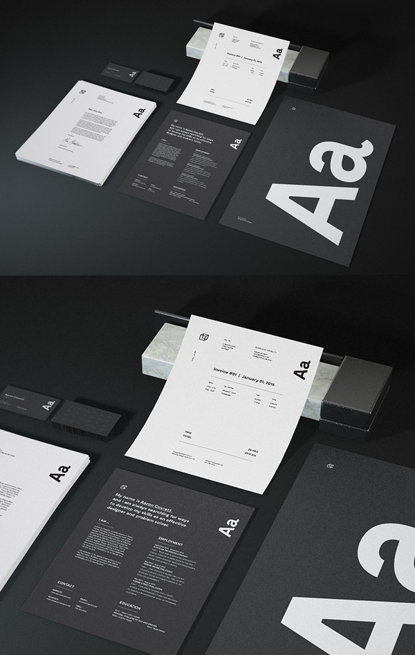 Free Identity Suite Mockup Free Identity Suite Mockup
