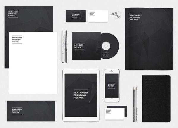 Free stationery branding mockup pack Free stationery branding mockup pack