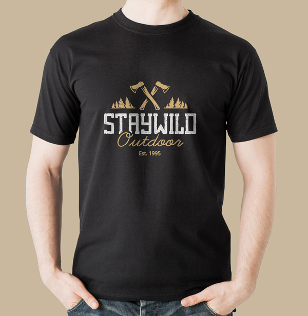 Free Black T-Shirt Mockup PSD Free Black T-Shirt Mockup PSD