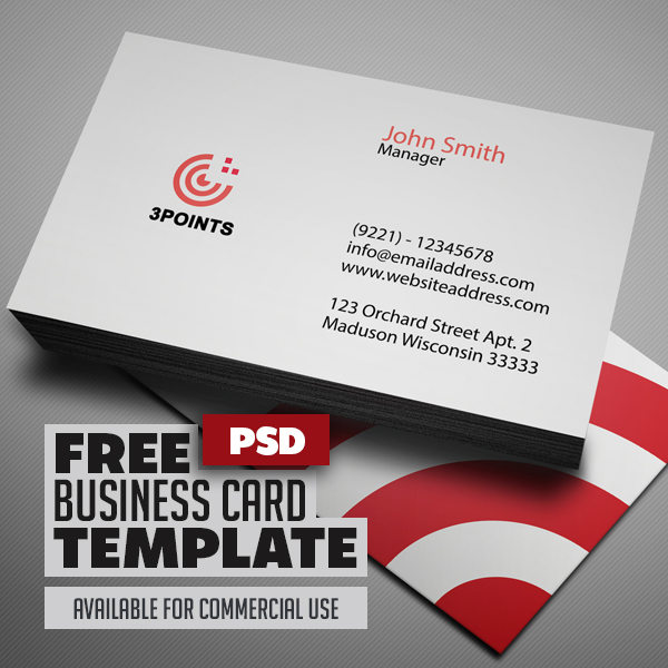 free business card template
