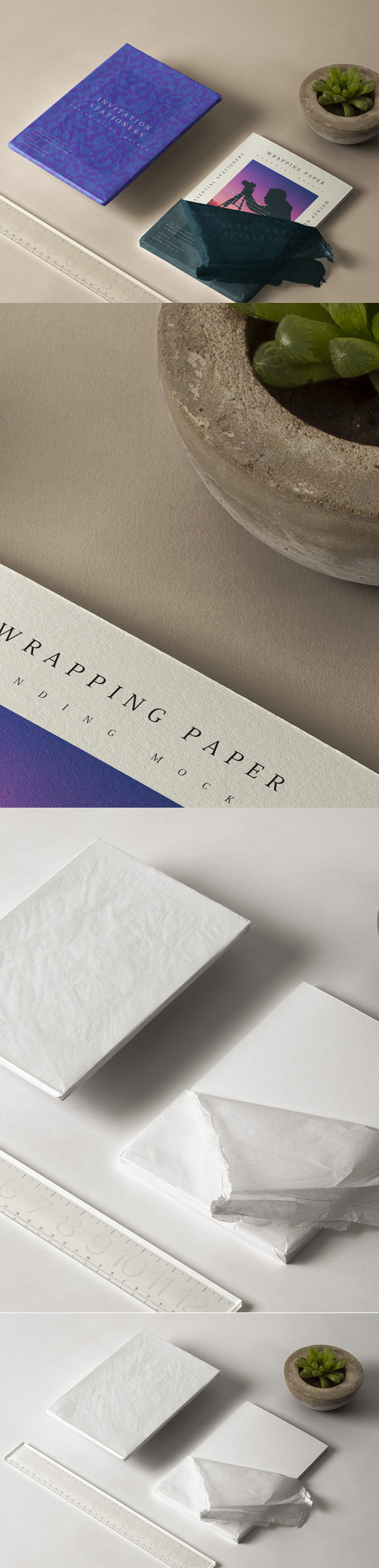 Free Invitation Stationery Mockup Template Free Invitation Stationery Mockup Template
