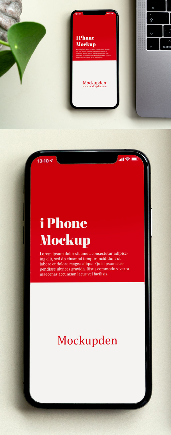 Free iPhone Mockup PSD Template Free iPhone Mockup PSD Template