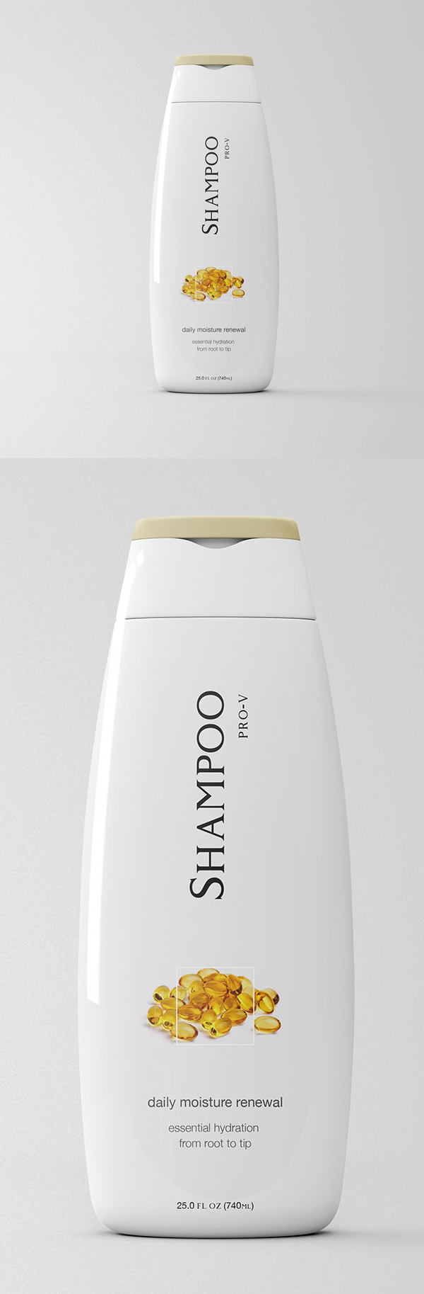 Free Shampoo Bottle Mockup PSD Free Shampoo Bottle Mockup PSD