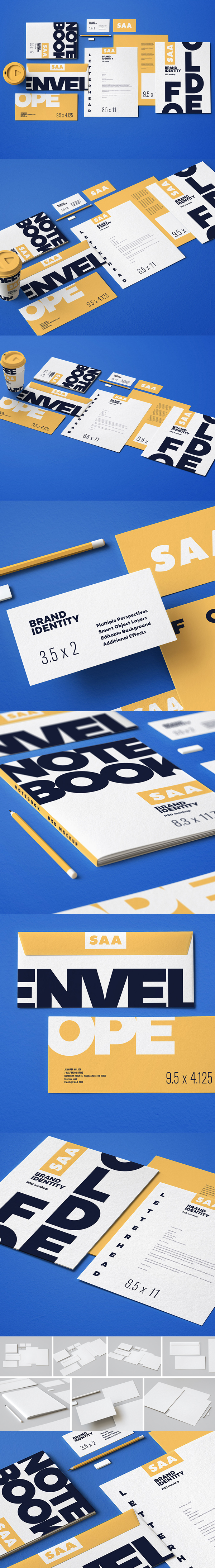 Free Identity Design Mockup Pack Free Identity Design Mockup Pack