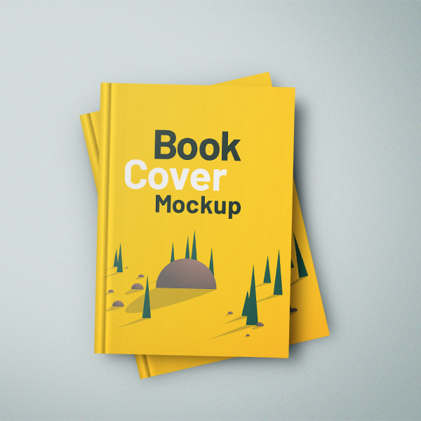 Free Hardcover Books Mockup Free Hardcover Books Mockup