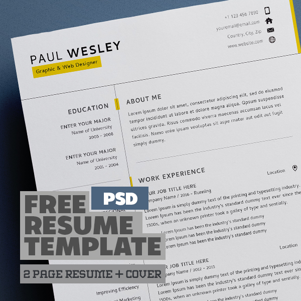 Free Resume Template