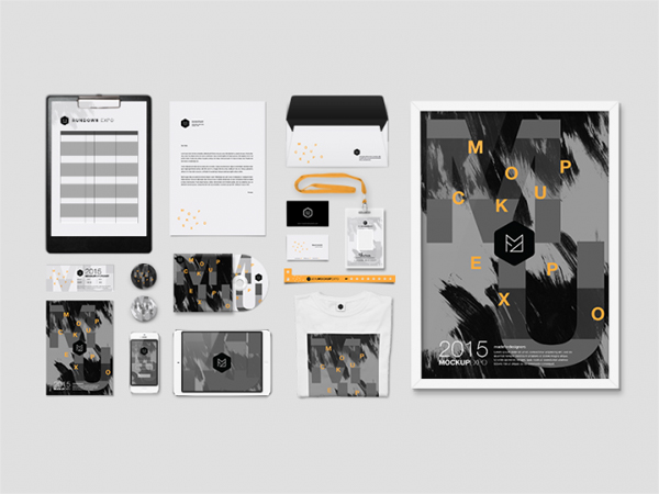 Free Branding Identity Mockup PSD Template Free Branding Identity Mockup PSD Template