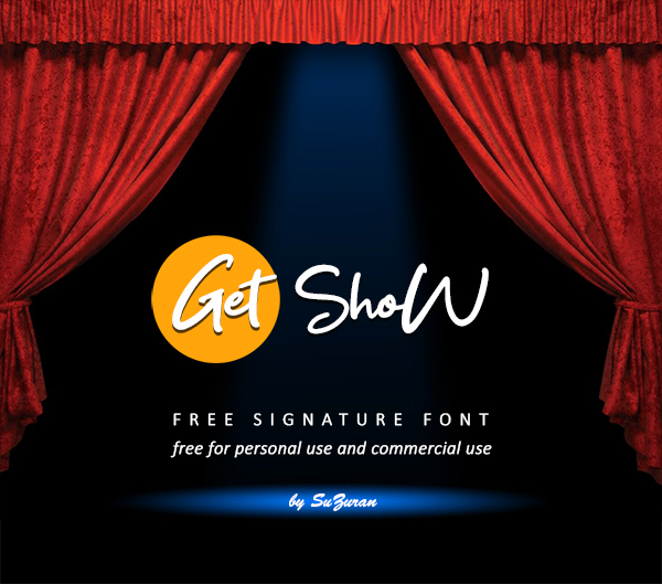 Get Show Free Font Get Show Free Font