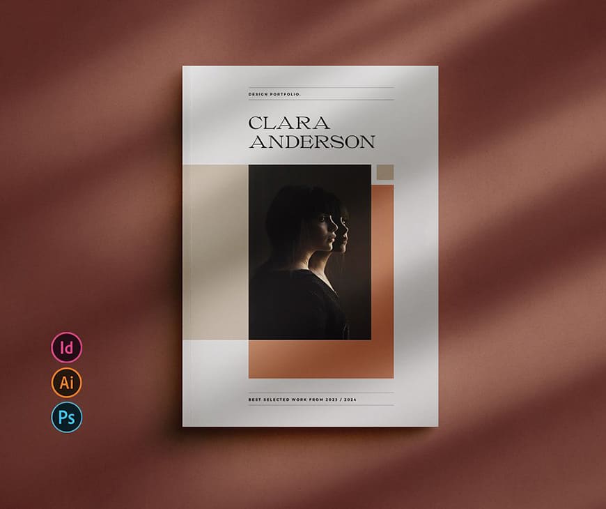 Graphic Design Portfolio Brochure Template