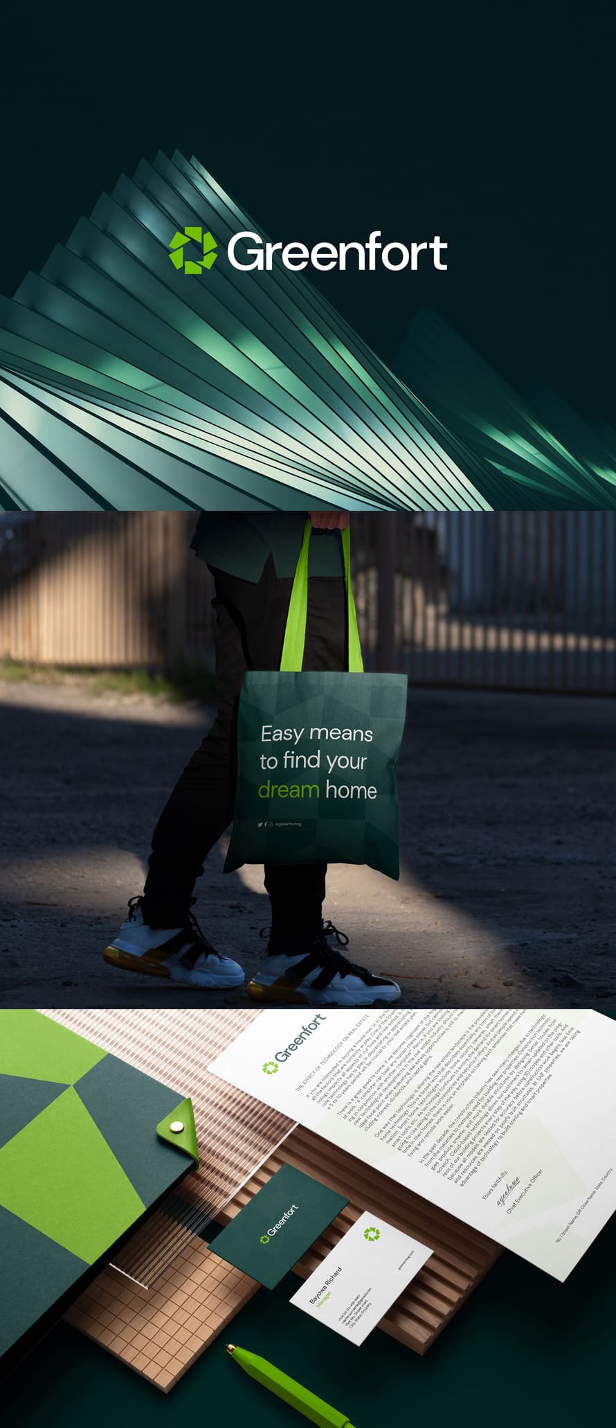 Greenfort Brand Identity