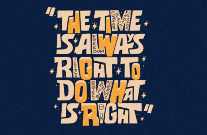 Hand lettering quotes
