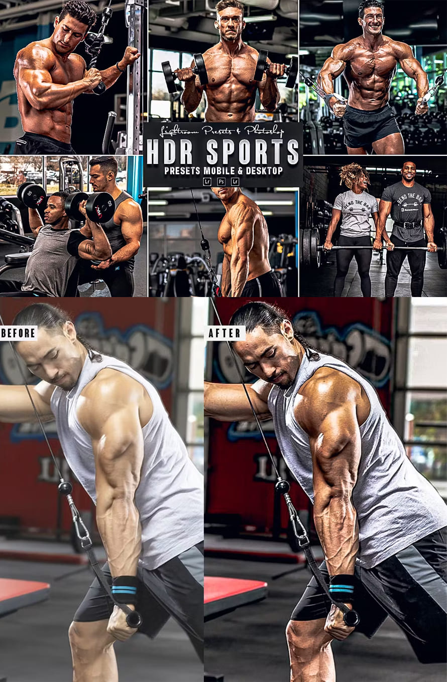 Hdr Sports Photoshop Action And Lightrom Presets