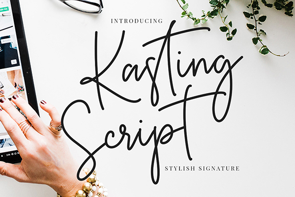 Kasting Handwritten Signature Script Free Font Kasting Handwritten Signature Script Free Font