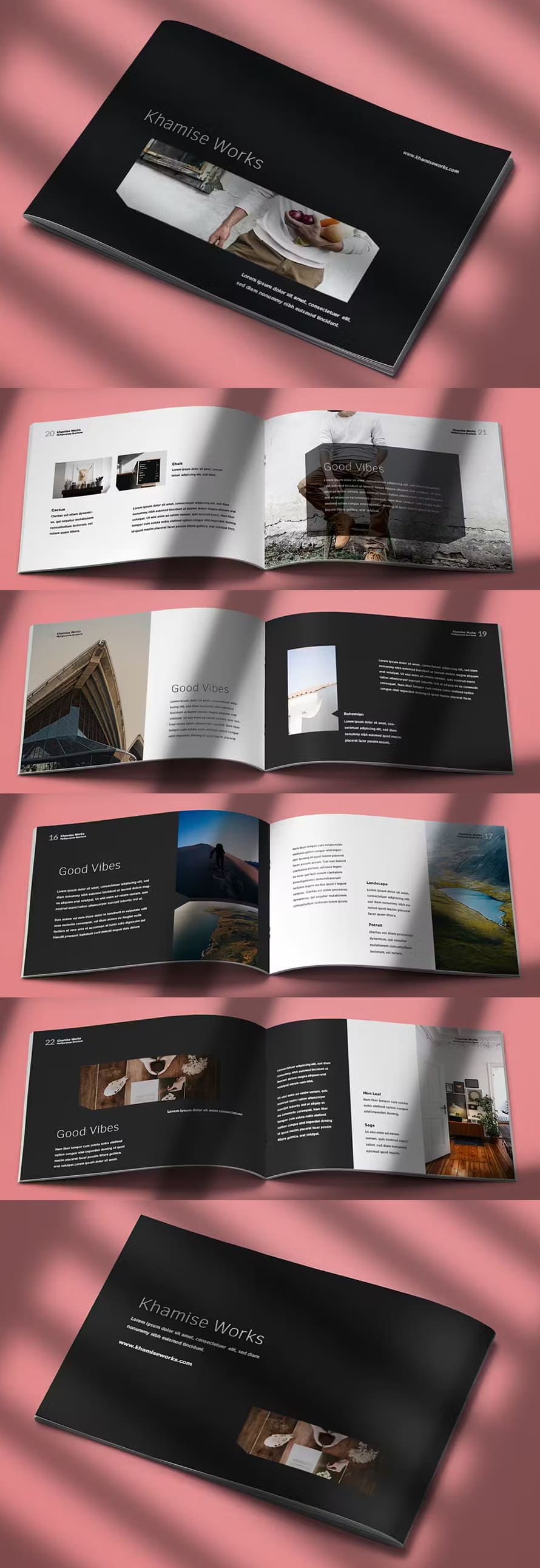 Khamise Works Brochure Template