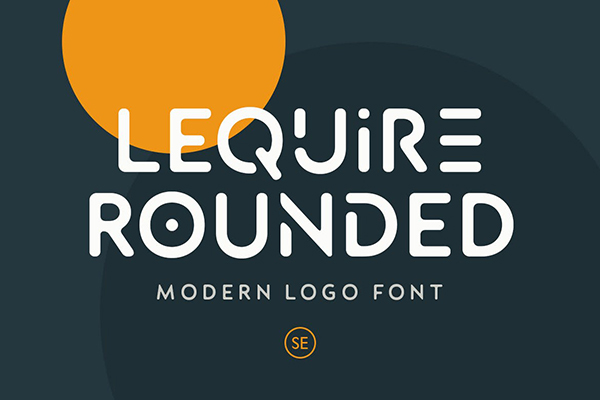 Lequire Rounded Modern Logo Font