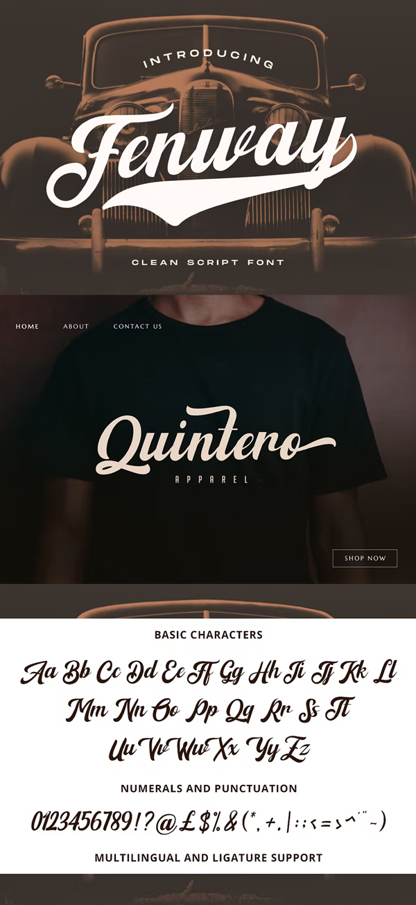 Retro Logo Font Free Font