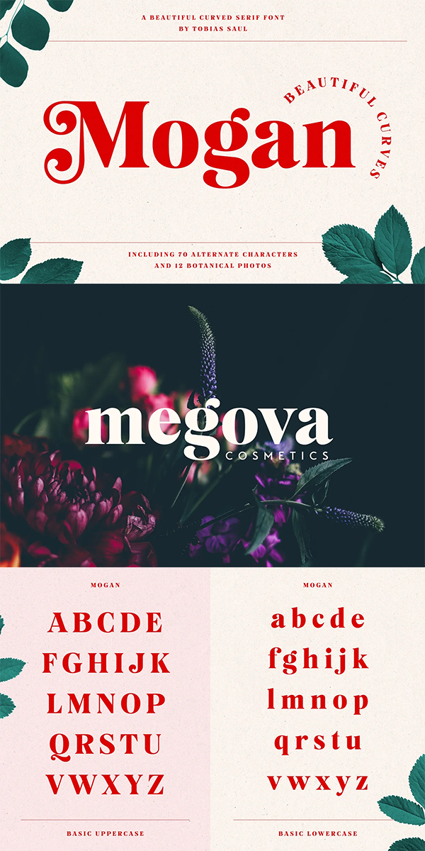 Mogan Logo Font Free Font