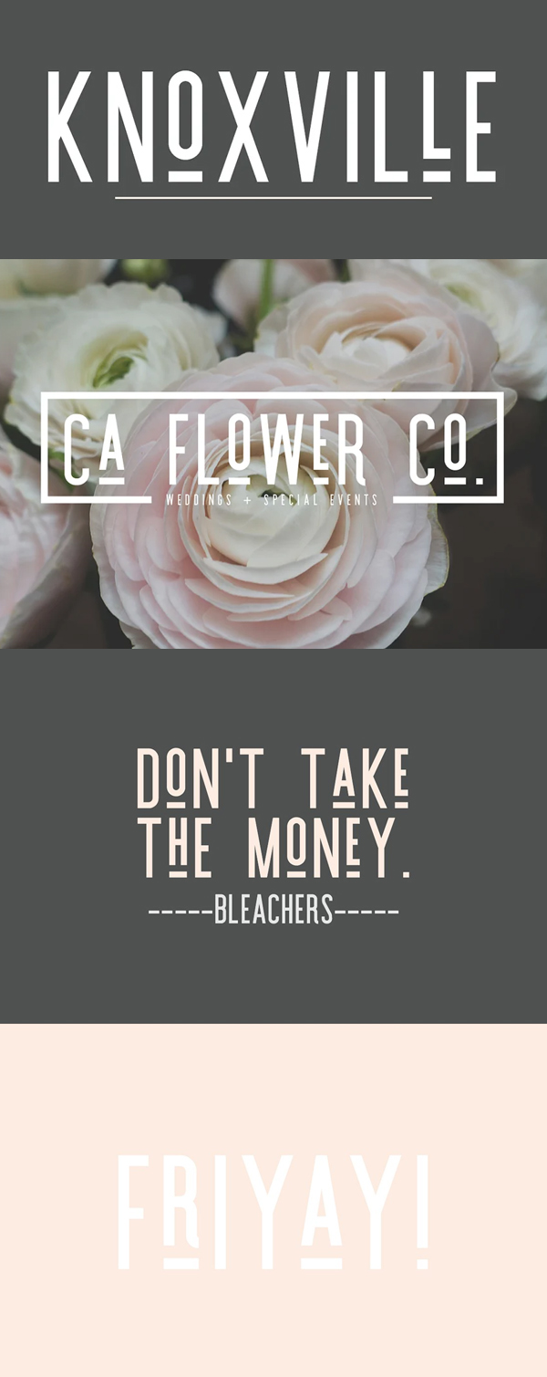Knoxville Serif Logo Font Free Font