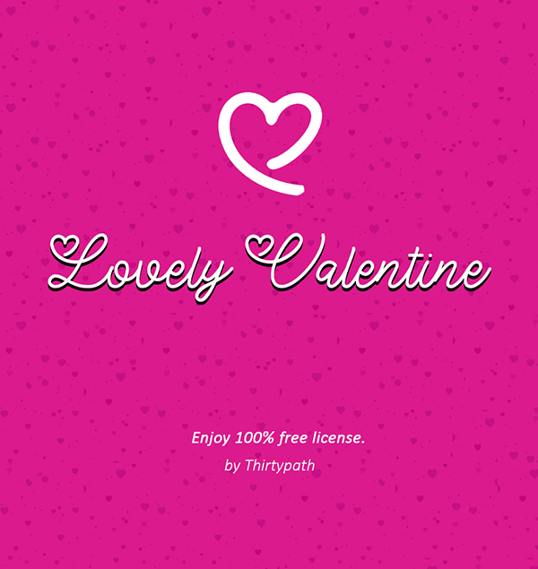 Lovely Valentine Free Font Lovely Valentine Free Font