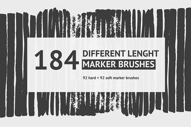 184 Vector MARKER Lines